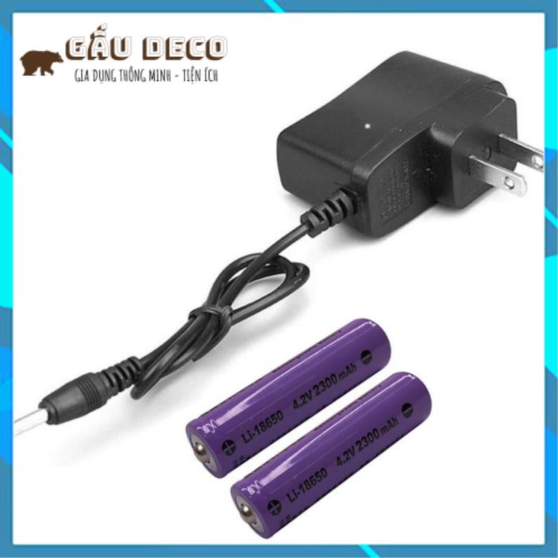 [FREESHIP]  Đèn Pin Đội Đầu 3 Bóng Led T6- Siêu Sáng, Kèm 2 Pin, Kèm Sạc