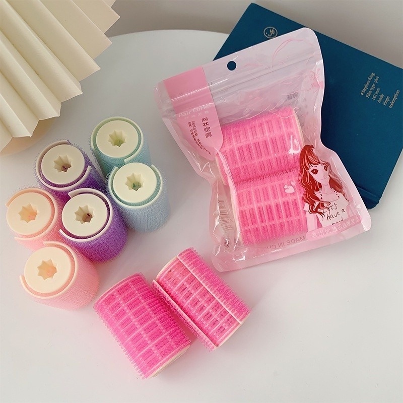 Phụ Kiện Kẹp Tóc Mái Uốn Xoăn Không Làm Tổn Thương Tóc Khi Ngủ Tiện Dụng