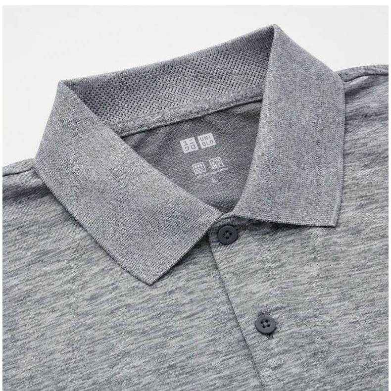 Áo Polo Uni Qlo Nam Dry Ex Tay Ngắn - Nội Địa Nhật Bản