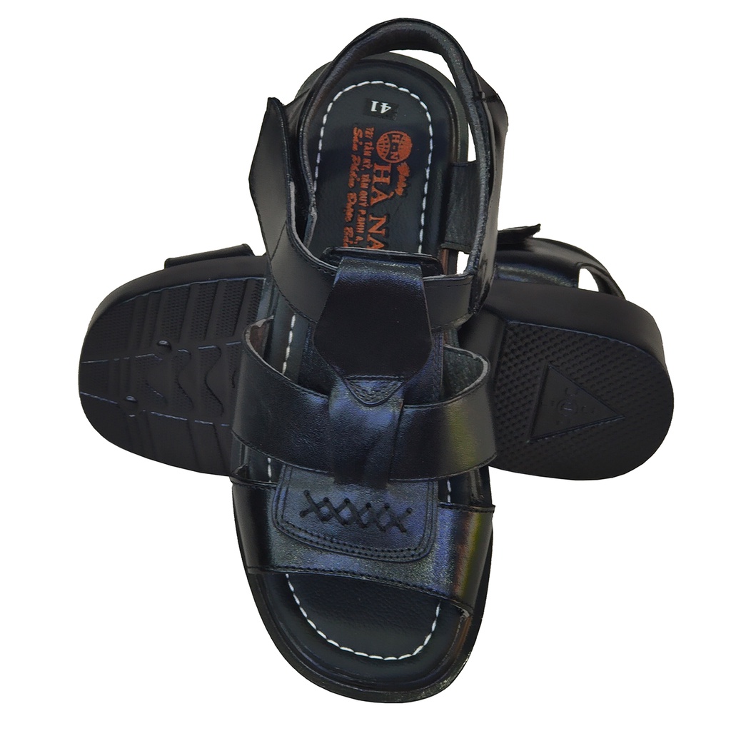 Giày Sandal nam da bò thật HÀ NAM cao cấp DNA2137