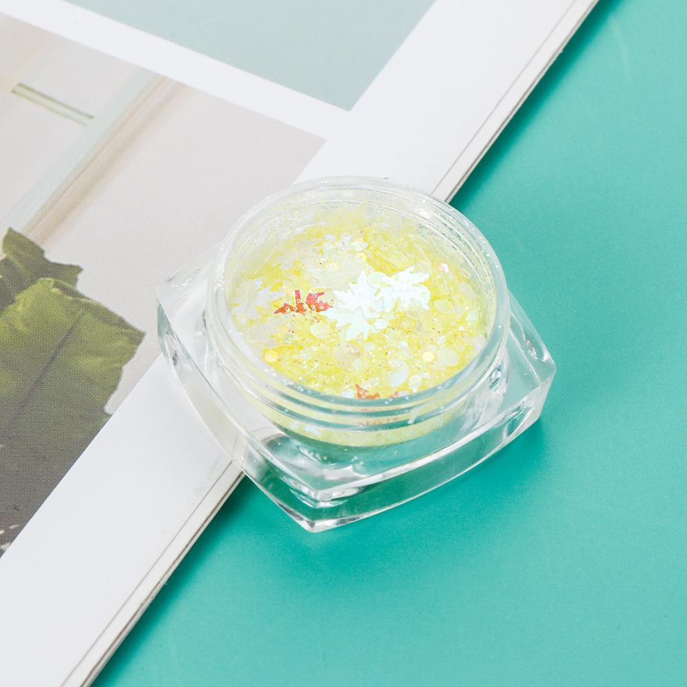 Hộp Sequin Hình Bướm 3D Dùng Trang Trí Móng Tay