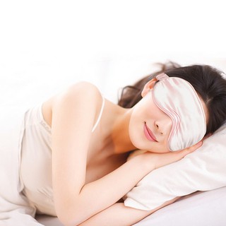 Bịt Mắt Ngủ Bằng Vải Lụa Miếng Che Mắt Ngủ