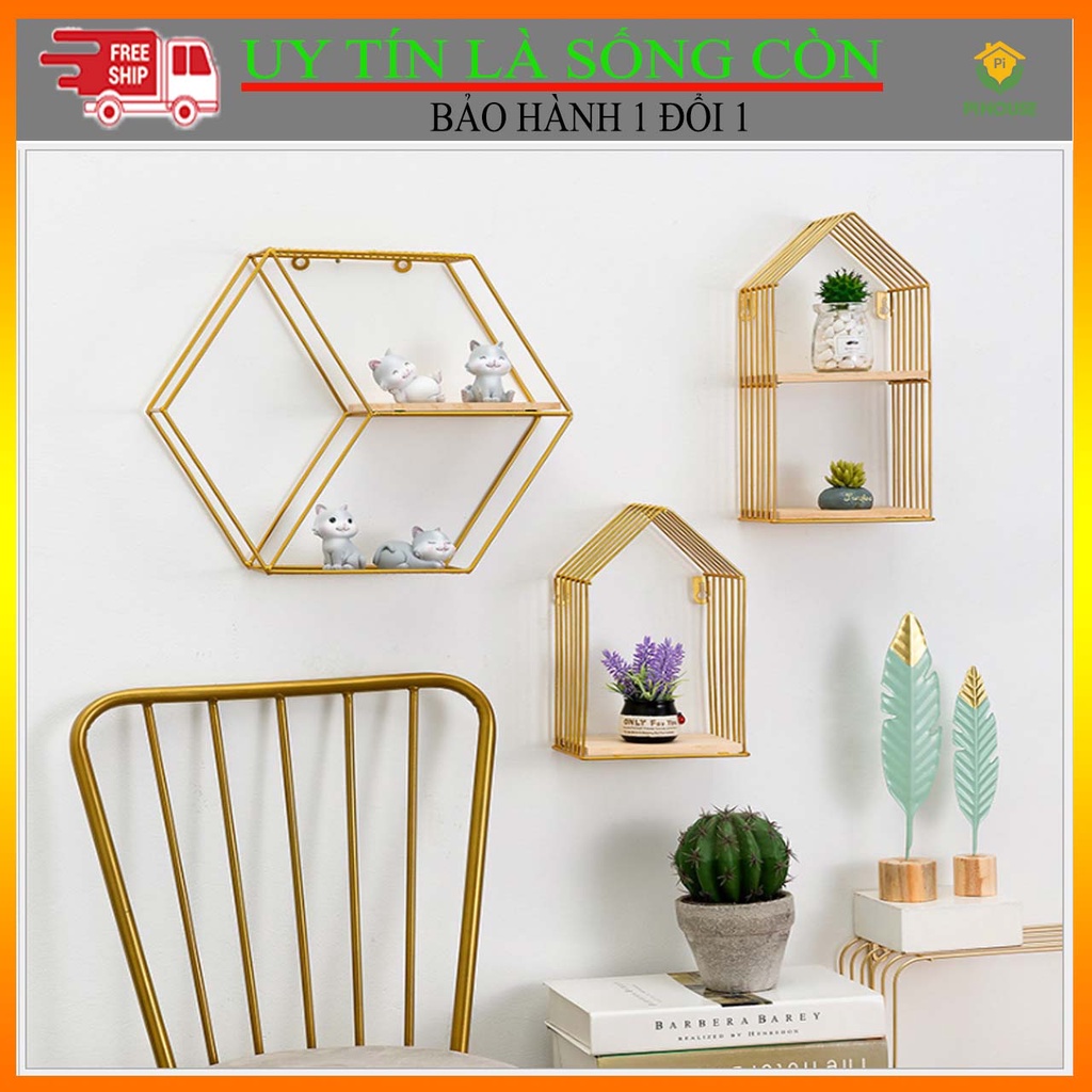 Kệ Treo Tường Pihouse Decor, Trang Trí Nhà Cửa Cực Cool