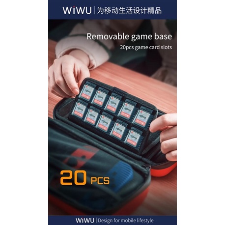 Túi Đựng Bảo Vệ Máy Chơi Game Nintendo Switch Chính Hãng Wiwu Siêu Đẹp