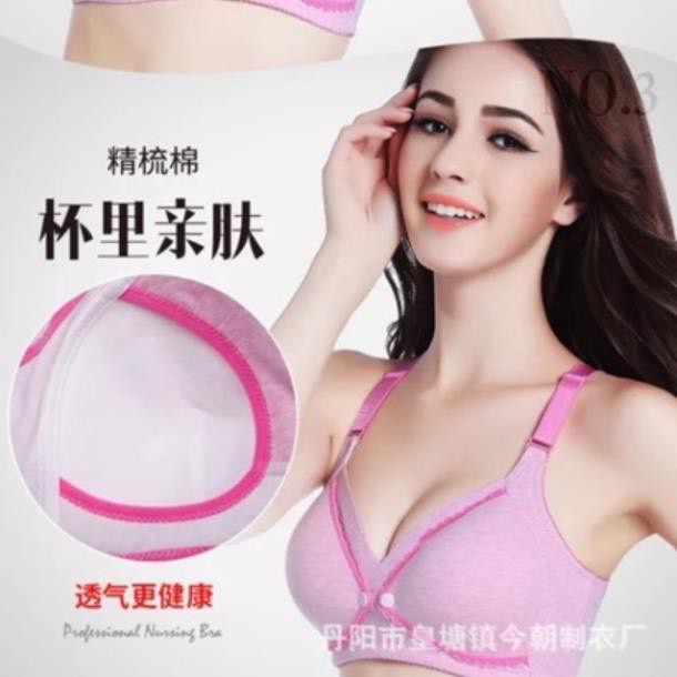 [Mã FASHIONT4WA2 giảm 10K đơn 50K] (8018) ÁO NGỰC BÀ BẦU HỖ TRỢ CHO CON UỐNG SỮA