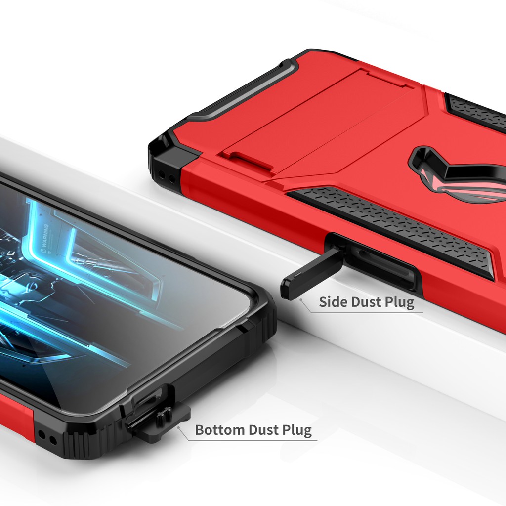 Ốp Điện Thoại Chống Sốc Phong Cách Quân Đội Cho Asus Rog Phone 3