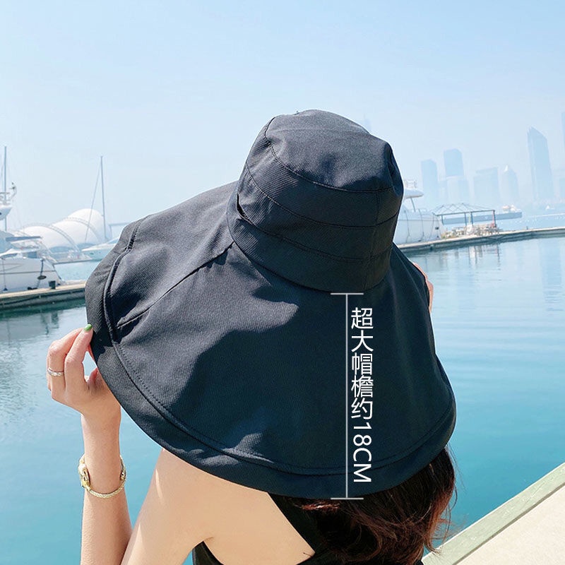 Nón Vành Rộng Che Nắng Chống Tia UV Thời Trang Mùa Hè Phong Cách Nhật Bản Cho Nữ