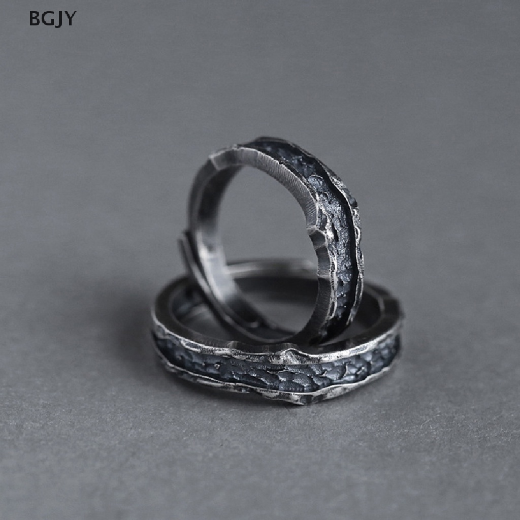BGJY New Abyss Ring Male Couple Ring Handmade Retro Simple Men's and Women's Rings NEW