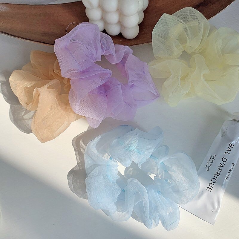 [RẺ VÔ ĐỊCH] CỘT TÓC SCRUNCHIES BỒNG BỀNH