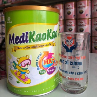 Sữa Medi kaokao 900g là sản phẩm dinh dưỡng chuyên biệt dành cho trẻ thấp và còi ,giúp bé phát triển chiều cao khoẻ mạnh