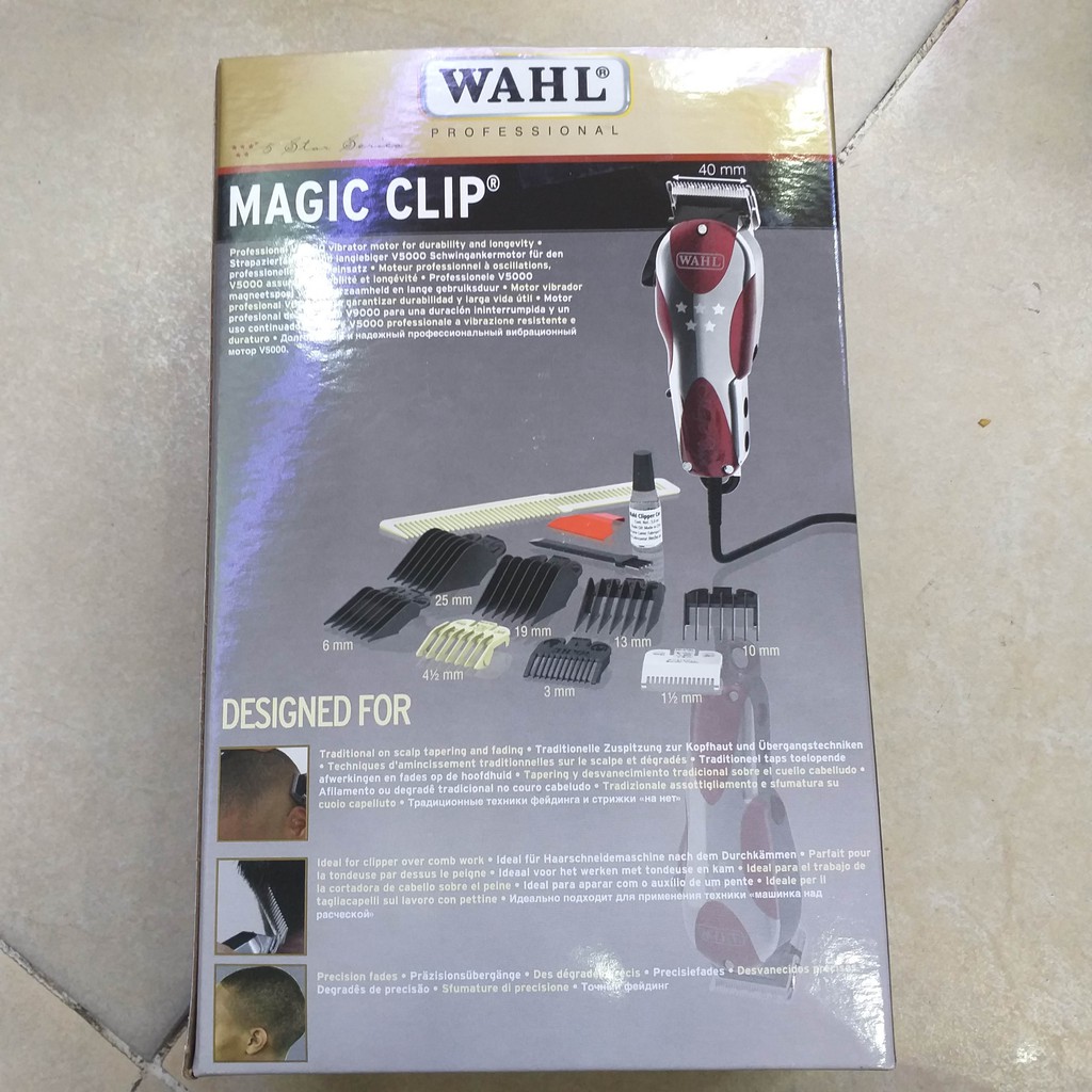 Tông đơ cắt tóc WAHL MAGIC CLIP có dây