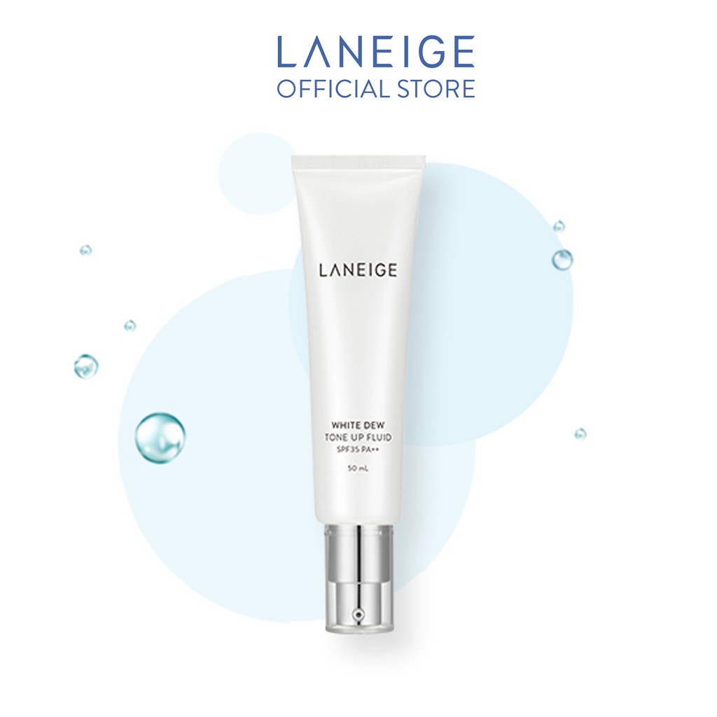 Sữa dưỡng trắng nâng tông da Laneige White Dew Toneup Fluid 50ml