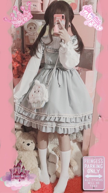 [có sẵn] Đầm / Váy Lolita JSK Musical Box (brand Sleep doll) | BigBuy360 - bigbuy360.vn