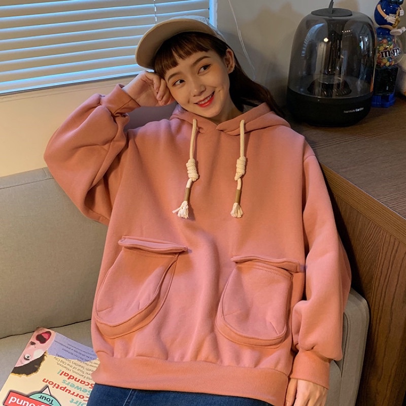 ÁO HOODIE TRƠN TÚI