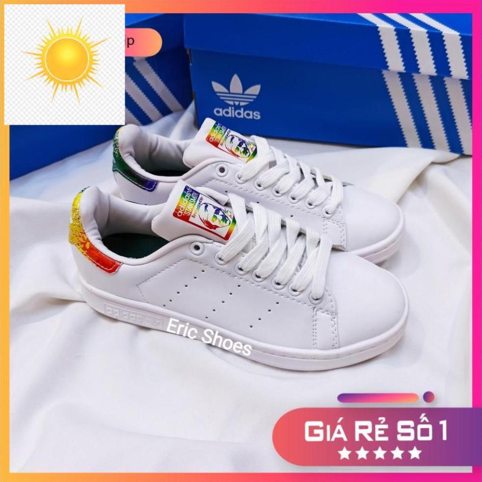 Giày Stan Smith trắng đế bằng basic nam nữ/ giày thể thao đi học Eric Store