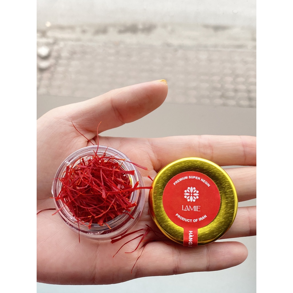 Nhuỵ hoa nghệ tây saffron chính hãng Lamie 1g tặng trà dưỡng nhan tăng cường sức khỏe, làm đẹp da
