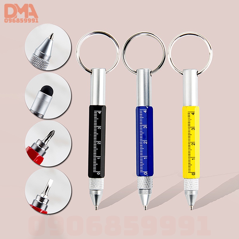 Móc khóa bút bi kỹ thuật tô vít lục giác mini