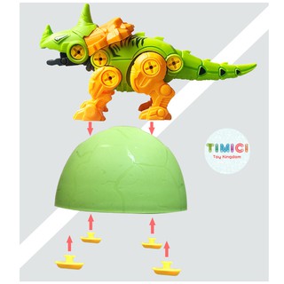 Đồ Chơi Trứng Khủng Long Tự Lắp Ráp Cho Bé