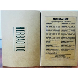 Herbacito - Nụ hoa hoè - túi lọc