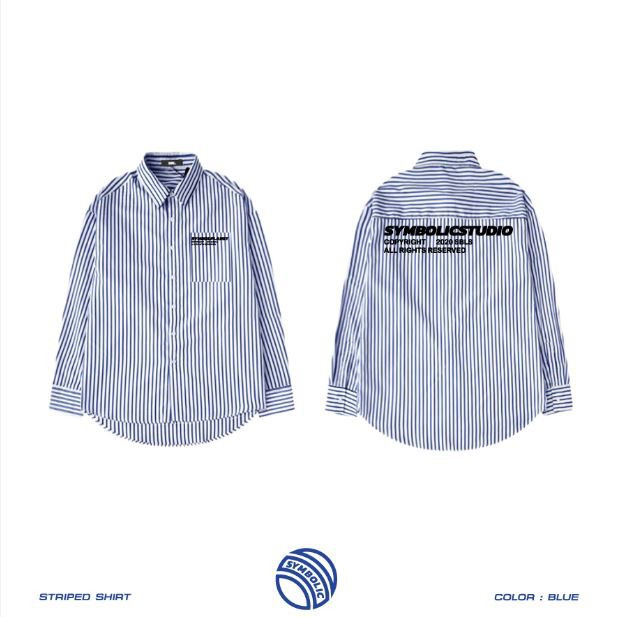 SBLS Striped Blue Shirt (Áo sơmi)