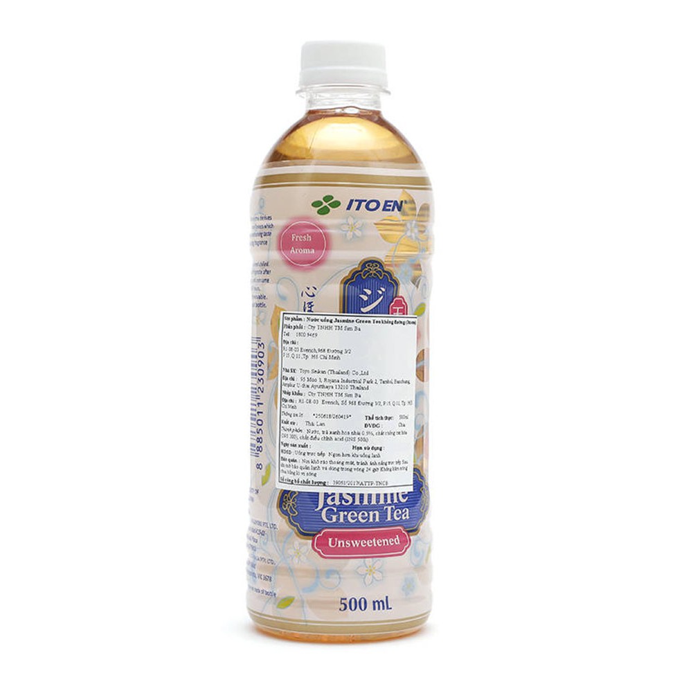 Trà xanh hương lài không đường  500ml