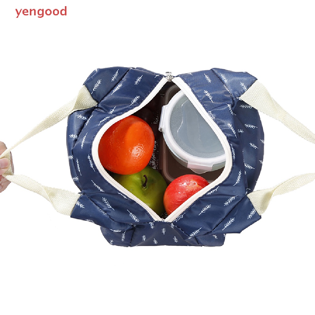 1 Túi Đựng Thức Ăn Trưa Giữ Nhiệt In Họa Tiết Chim Hồng Hạc Hoạt Hình Vui Nhộn Tiện Dụng Mang Theo Du Lịch / Dã Ngoại Cho Nữ