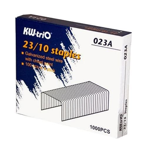 Kim bấm KW-trio 1000pcs bấm giấy - 1 hộp đủ loại