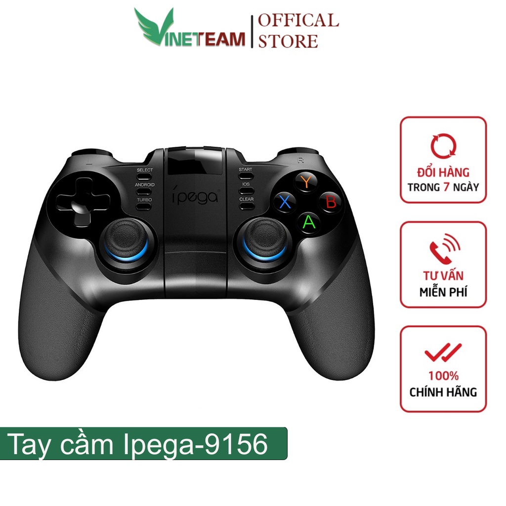 Tay cầm chơi game Vinetteam IPEGA PG 9156 Gamepad có 2.4GHz USB Receiver 2952