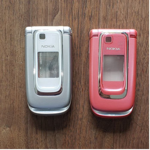 Vỏ Nokia 6131 có sườn - không phím