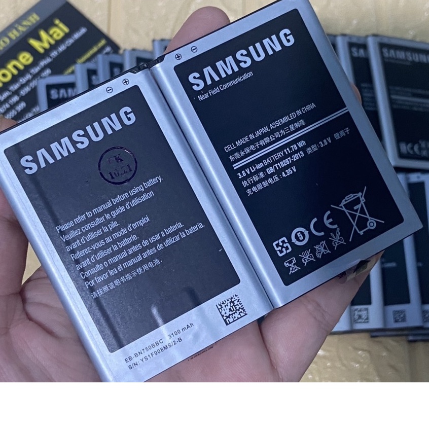 Pin Samsung Galaxy Note 3 Neo N750 N7508V SM-N7505 N7502 - Dung Lượng 3100mAh BH 6 Tháng