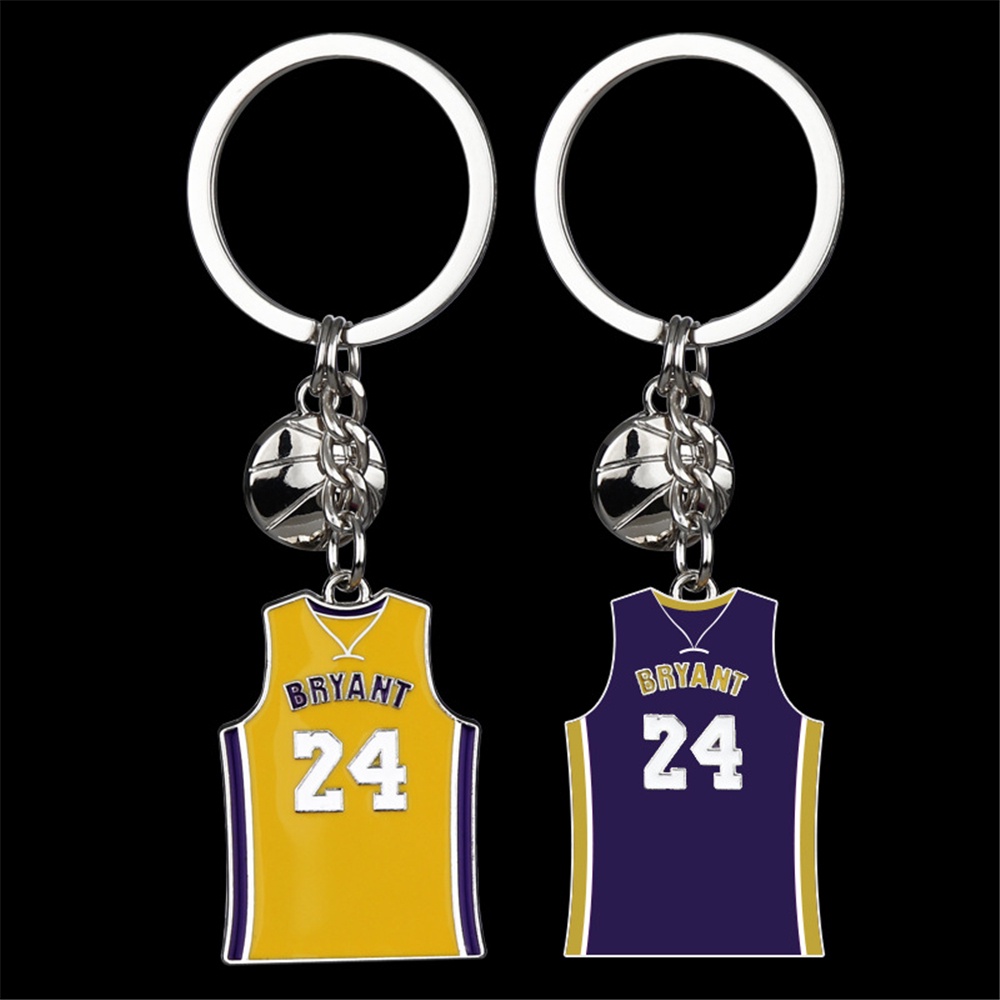 Móc Khóa Hình Đồng Phục Bóng Rổ Hai Mặt Sáng Tạo Dành Cho Nam Nữ Charms