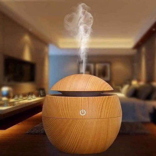 Máy Xông Tinh Dầu Vân Gỗ Mẫu Mới Màu Ngẫu Nhiên