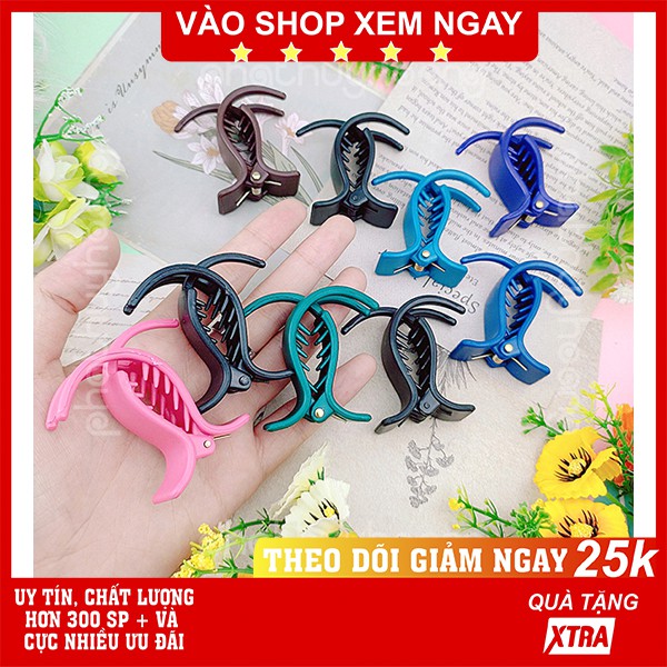 Combo 5 kẹp càng cua 3 răng ✅ FREESHIP  Combo 5 kẹp càng cua 3 răng màu ngẫu nhiên giá rẻ cực xinh - Phát Huy Hoàng