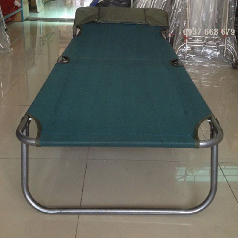 Giường xếp vải bố hàng loại nặng