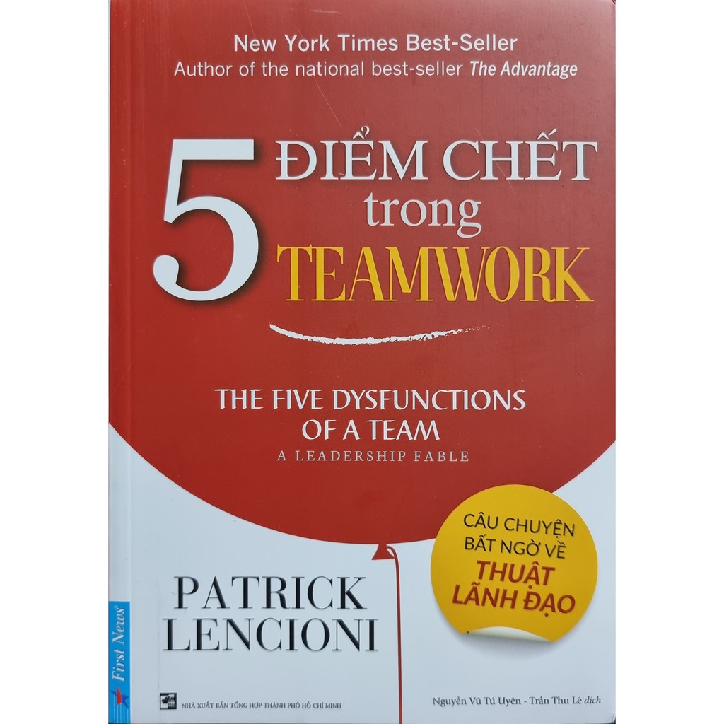 Sách - 5 Điểm Chết Trong Teamwork