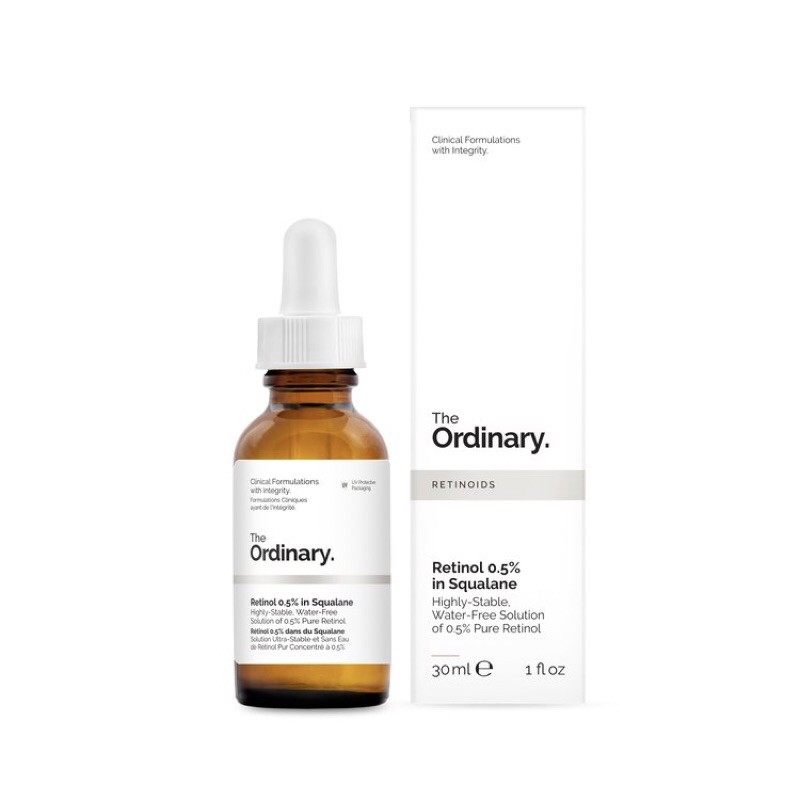 Tinh chất chăm sóc da The Odinary Retinol in Squalane