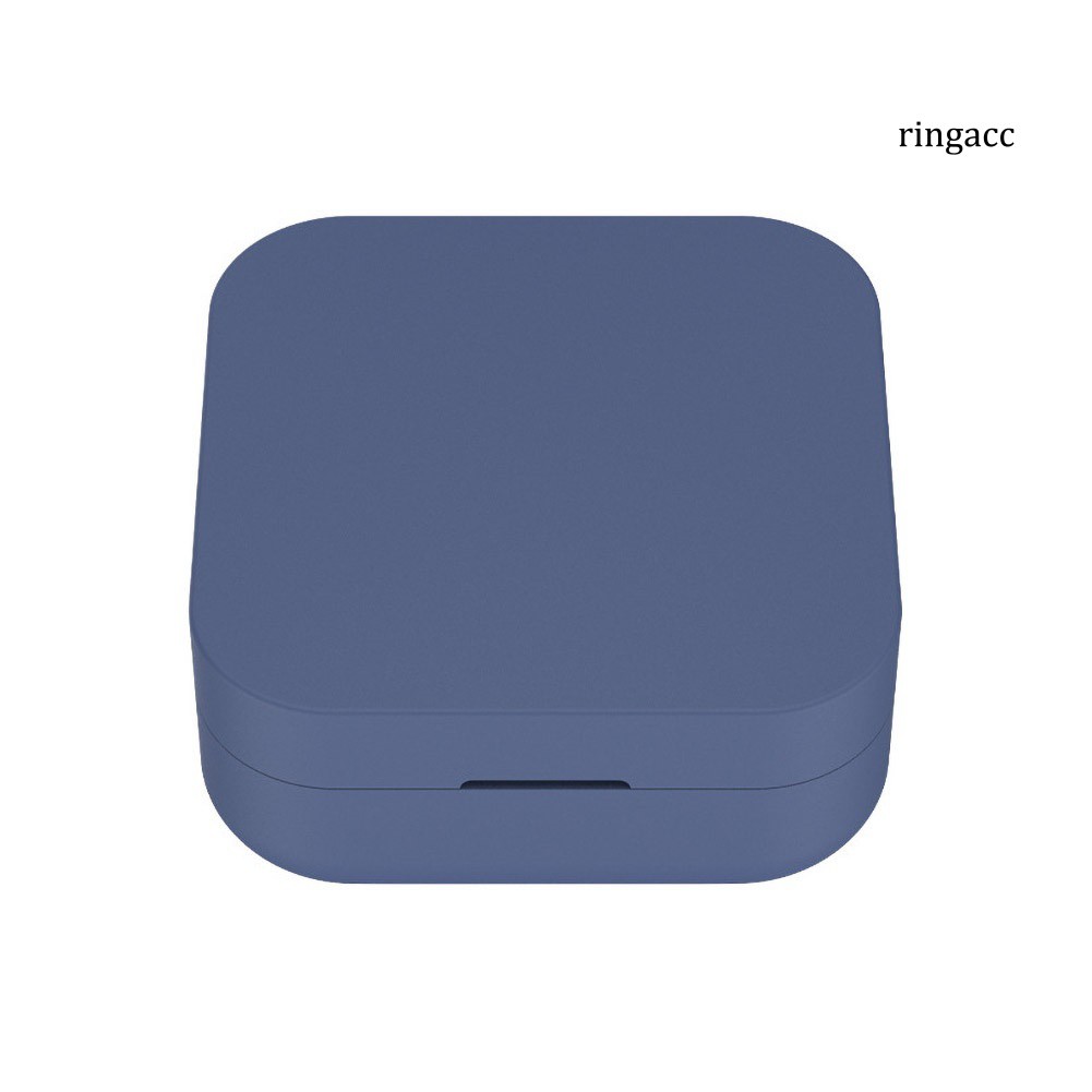 XIAOMI Vỏ Đựng Bảo Vệ Hộp Sạc Tai Nghe Airpods 2 Bằng Silicone Chống Trầy