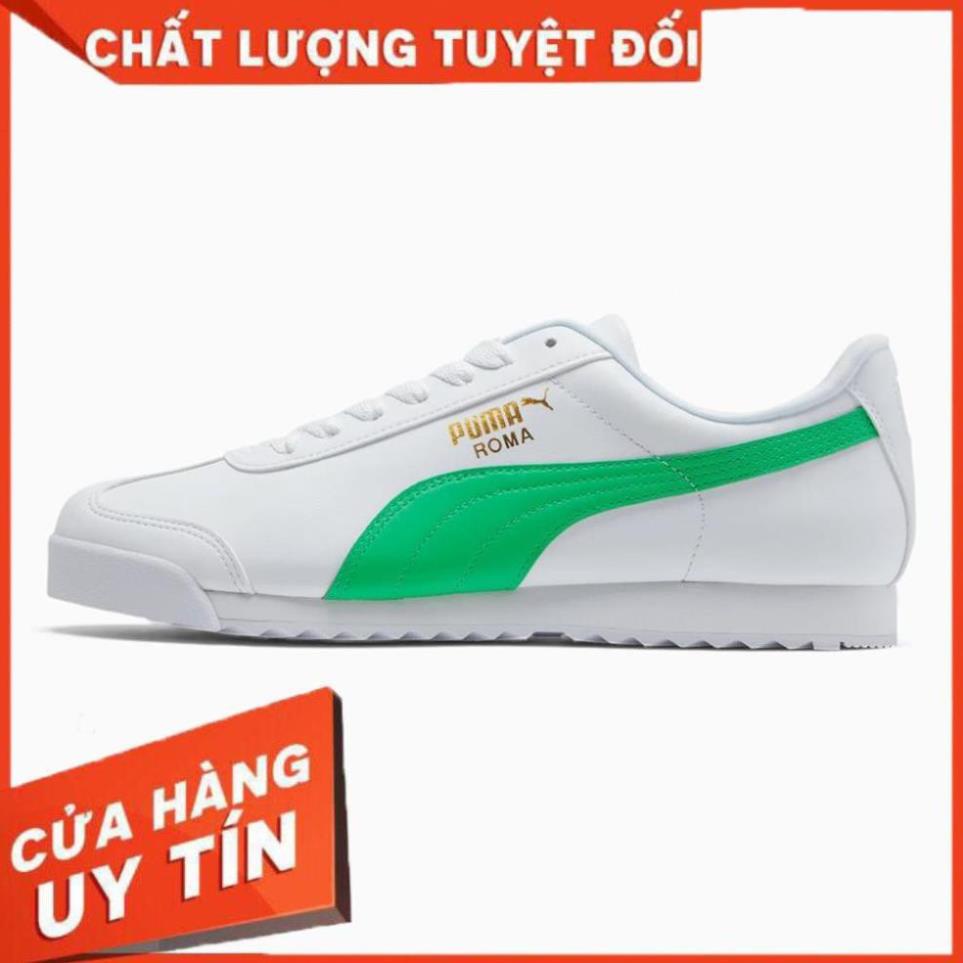Giày Puma Roma Basic (Trắng) Cao Cấp TOP CHAY Có Sẵn Có Sẵn : ' 2021 2021 $ ' . . !!