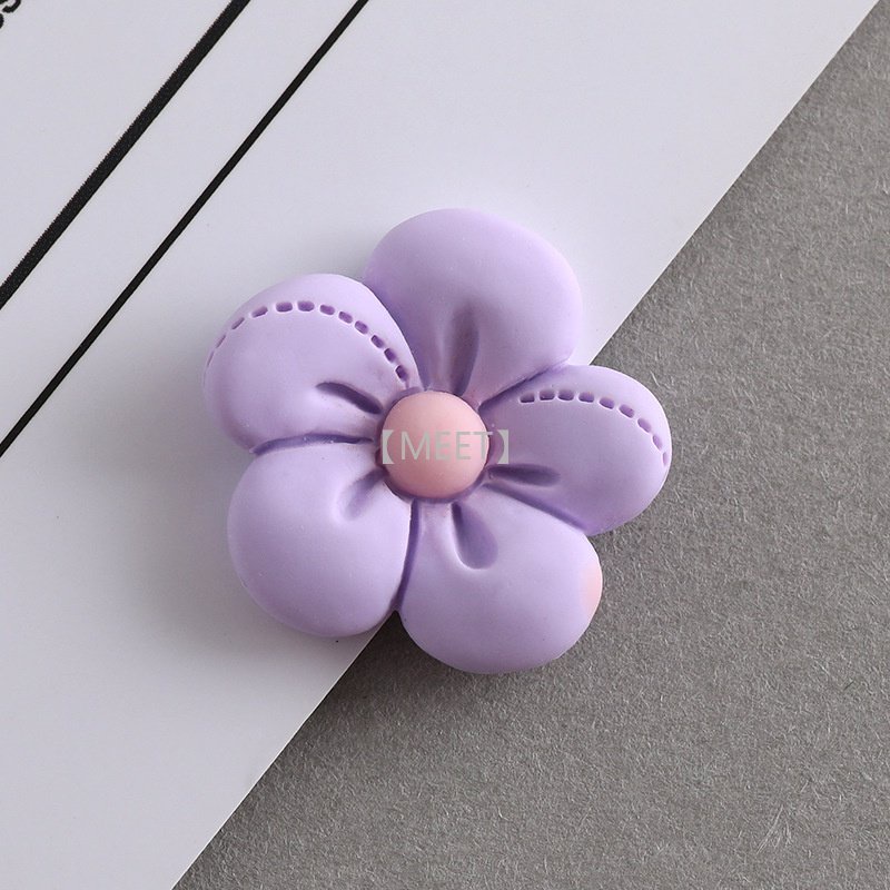 1 Bông Hoa Chất Liệu Nhựa Resin Tự Làm Đồ Trang Sức Thủ Công