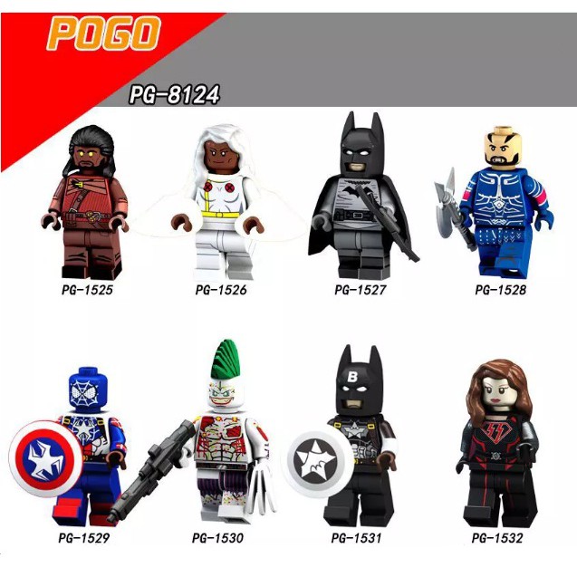 Minifigures Các Nhân Vật Siêu Nhân