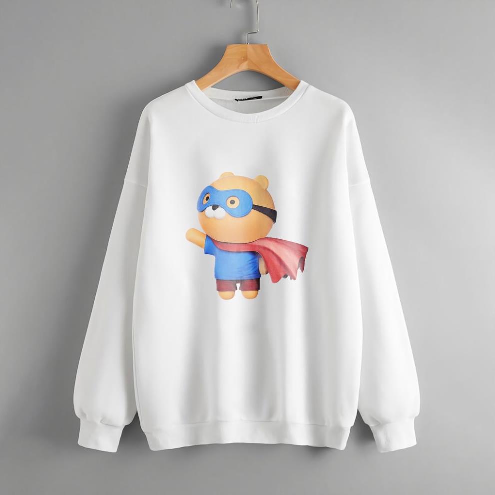 Áo Nỉ Sweater ADLV Kakao Nam Nữ, Chất vải Nỉ Dài Tay Form Rộng  - Unisex Nam Nữ KKim Shop