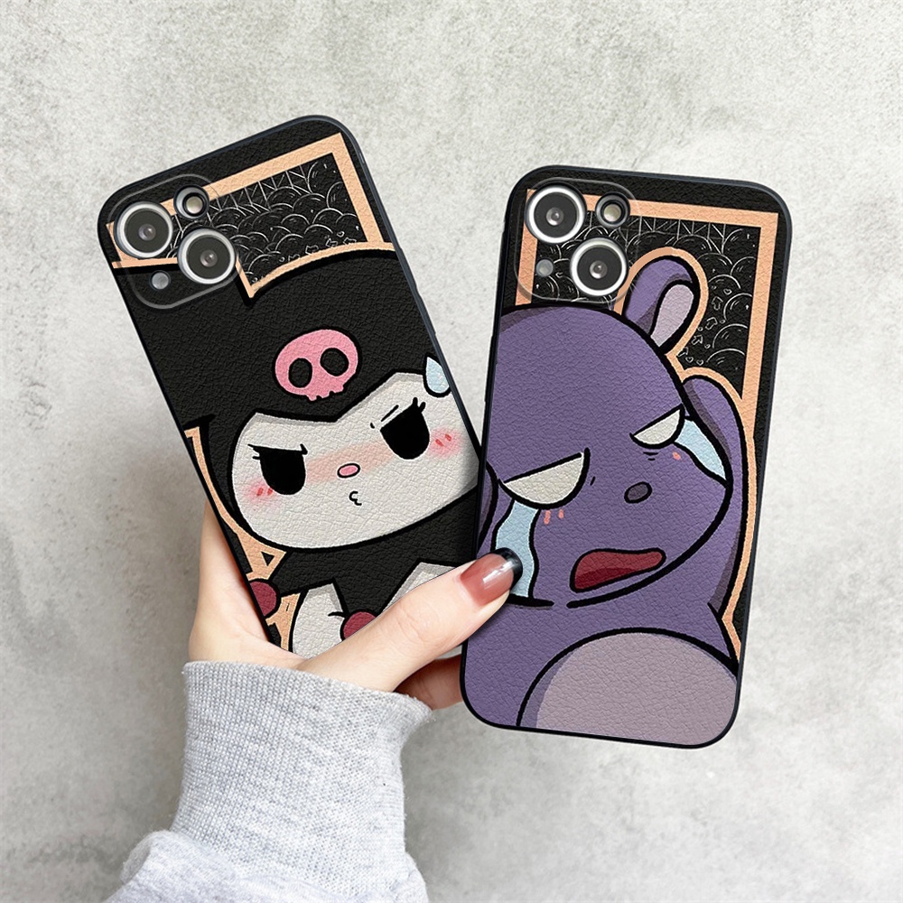 Ốp Điện Thoại Tpu Mềm Chống Sốc In Hình kuromi Sanrio Cho iPhone 11 12 13 pro max XS X XR XSMax 7 8 6 6s plus SE 2020