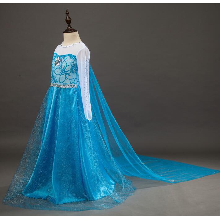 Đầm Công Chúa Elsa Hóa Trang Giáng Sinh/ Sinh Nhật/ Halloween XH281 110-150cm