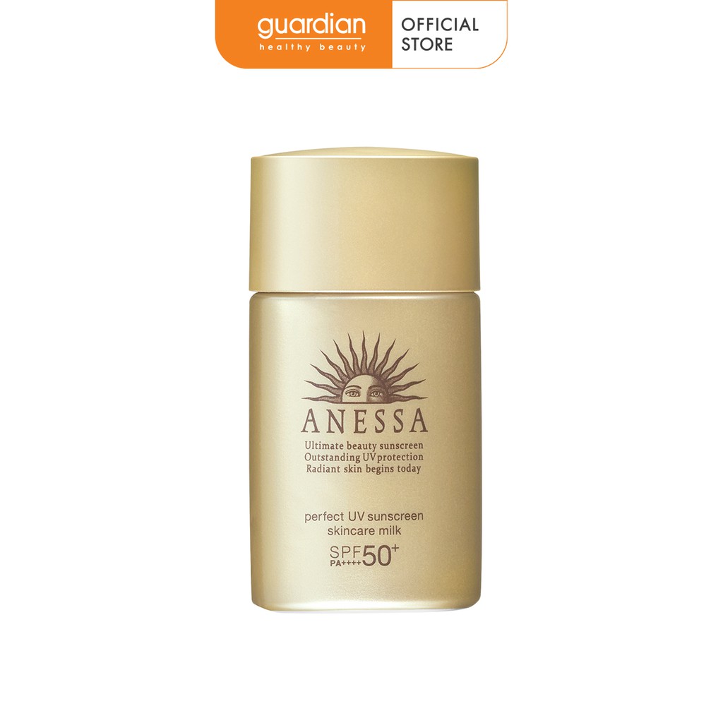 Sữa Chống Nắng Anessa Perfect UV Sunscreen Skincare Milk Bảo Vệ Hoàn Hảo Spf50+ Pa++++ (20ml)