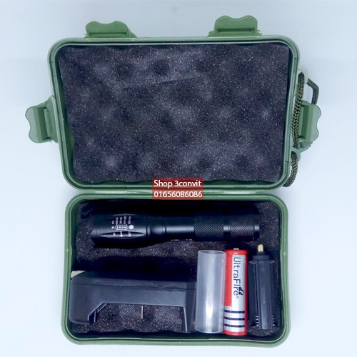 ĐÈN PIN SIÊU SÁNG ULTRA FIRE A100-XML T6