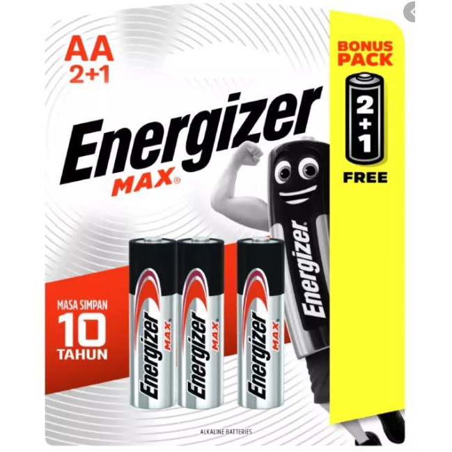 Combo Khuyến Mãi [3-6-12] viên Pin Tiểu AA Energizer Alkaline 1.5V (Nhập Khẩu Singapore)[Chính Hãng 100%]