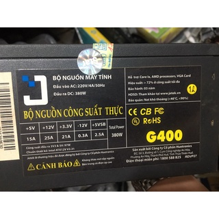 Jetek 400W G400 Công suất Thật