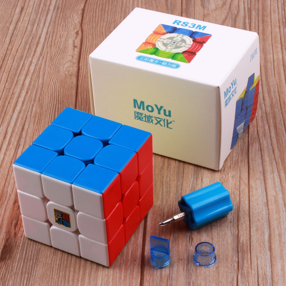 Rubik 3x3 RS3M 2021 Maglev, RS3M 2020 Rubic Nam Châm 3 Tầng MF3RS (Hãng Mod)