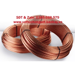 Cáp tiếp địa đồng trần M50 , dây tiếp địa đồngtrần M50