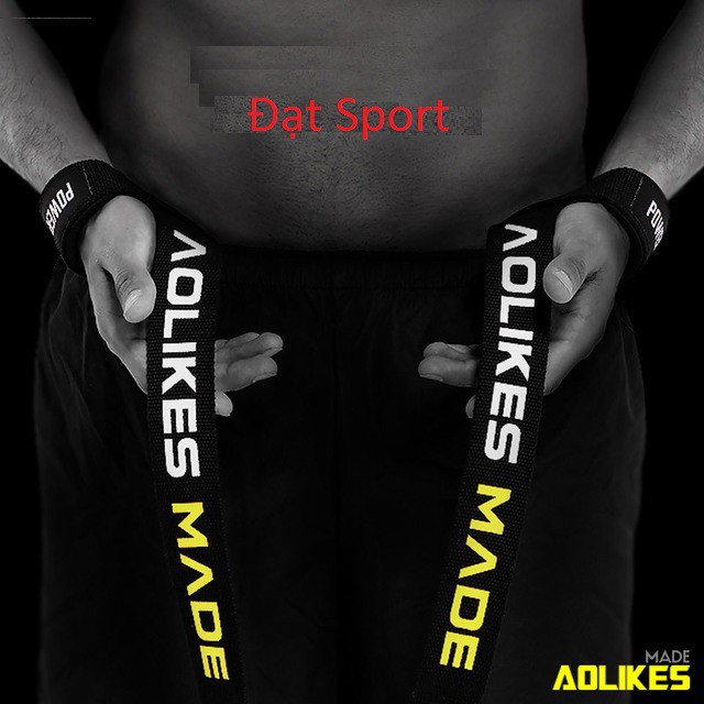 Dây Kéo Lưng (Lifting Straps) Aolikes Hỗ Trợ Deadlift